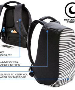 BOBBY COMPACT ZEBRA BACKPACK