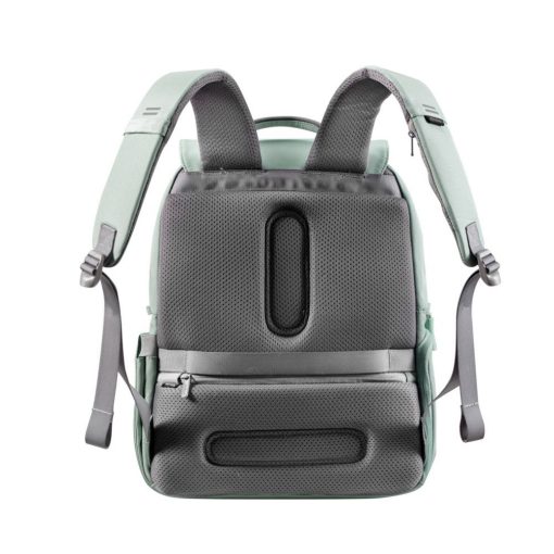 XD DESIGN Soft Daypack, mint - תיק גב בצבע מנטה אקסדי דיזיין, תיק גב עשוי מחומרים ממוחזרים, תיק גב בצבע מנטה, תיק גב מרופד, תיק גב ליומיום, תיק גב לסטודנטים, תיק גב למחשב נייד, תיק גב מעוצב בצבע מנטה, תיק גב עם המון תאים, סוואג לעסקים