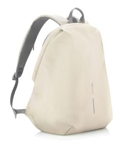 Bobby Soft, anti-theft backpack Light grey XD DESIGN, תיק בובי סופט, תיק נגד גניבות, תיק מתרחב, תיק גדול, תיק למחשב נייד, תיק בצבע בז', תיק של אקסדי דיזיין